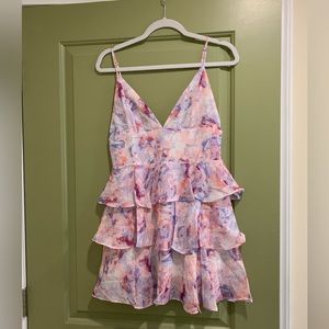 Franco multicolored mini dress size small